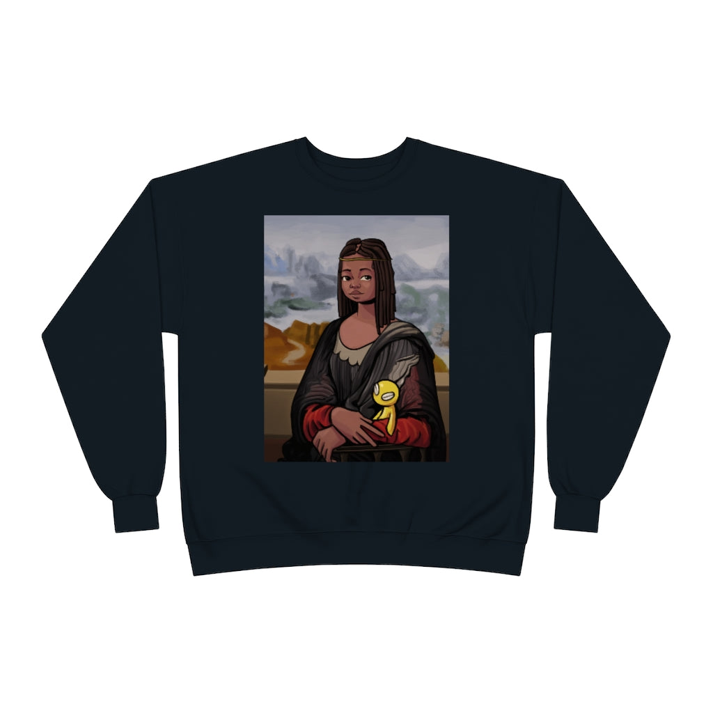 Monalisa Unisex EcoSmart® Crewneck Sweatshirt