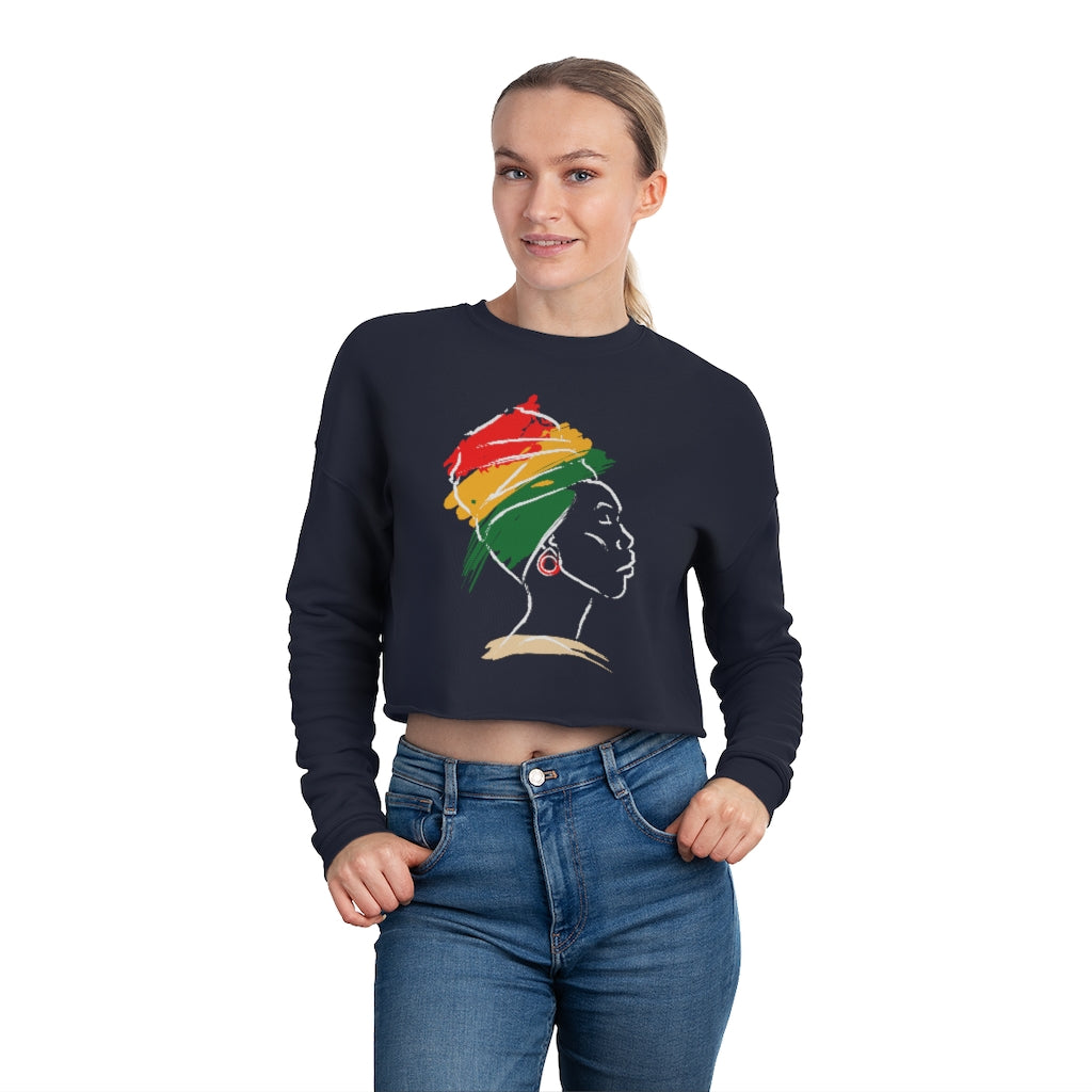 Strength of a Woman Cropped Sweatshirt