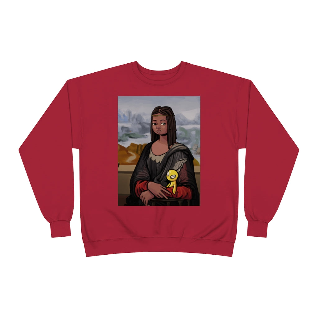 Monalisa Unisex EcoSmart® Crewneck Sweatshirt