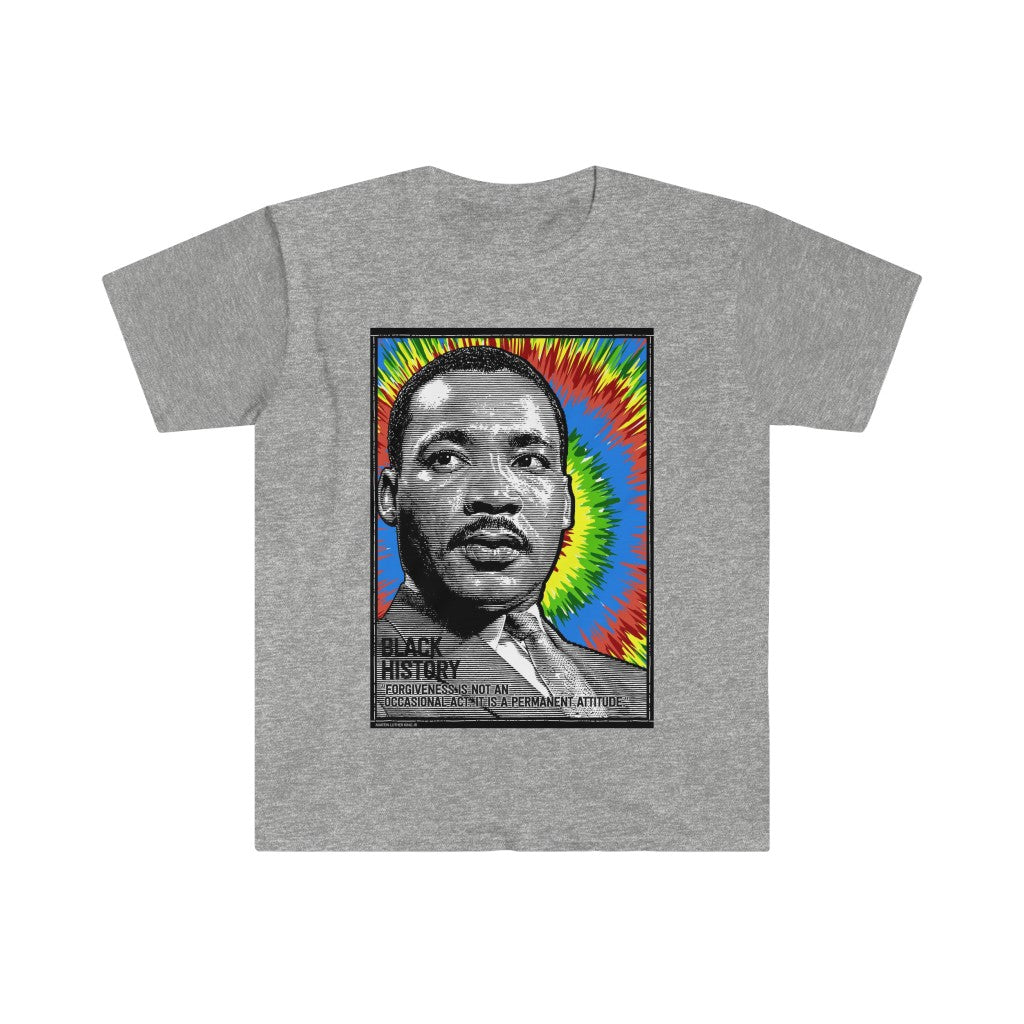 Iconic Black Leaders, Martin Luther King Jr.  Unisex Softstyle T-Shirt