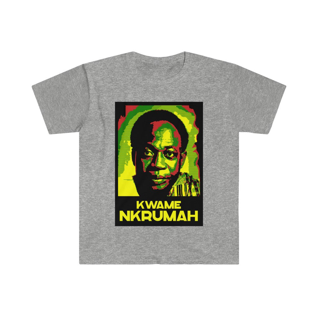 Iconic Black African Leaders, Kwame Nkrumah Unisex Softstyle T-Shirt