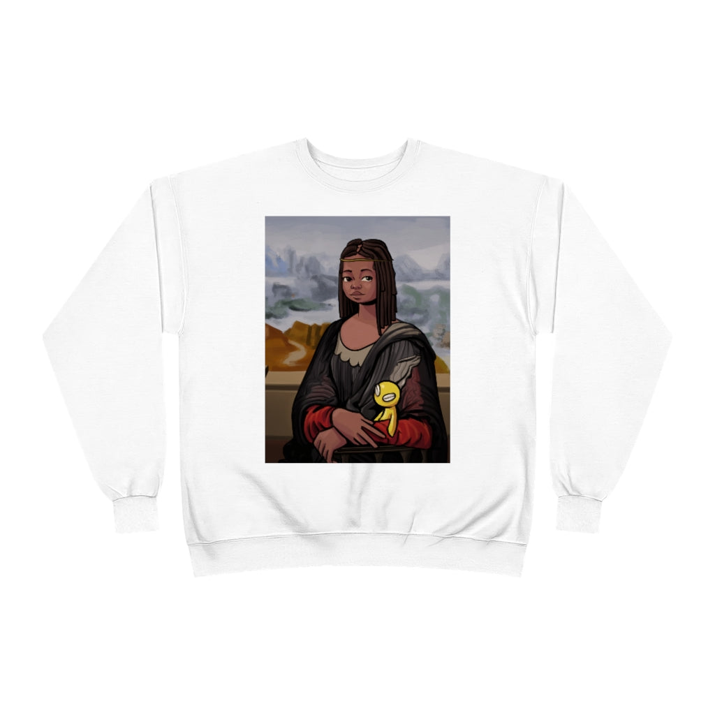 Monalisa Unisex EcoSmart® Crewneck Sweatshirt