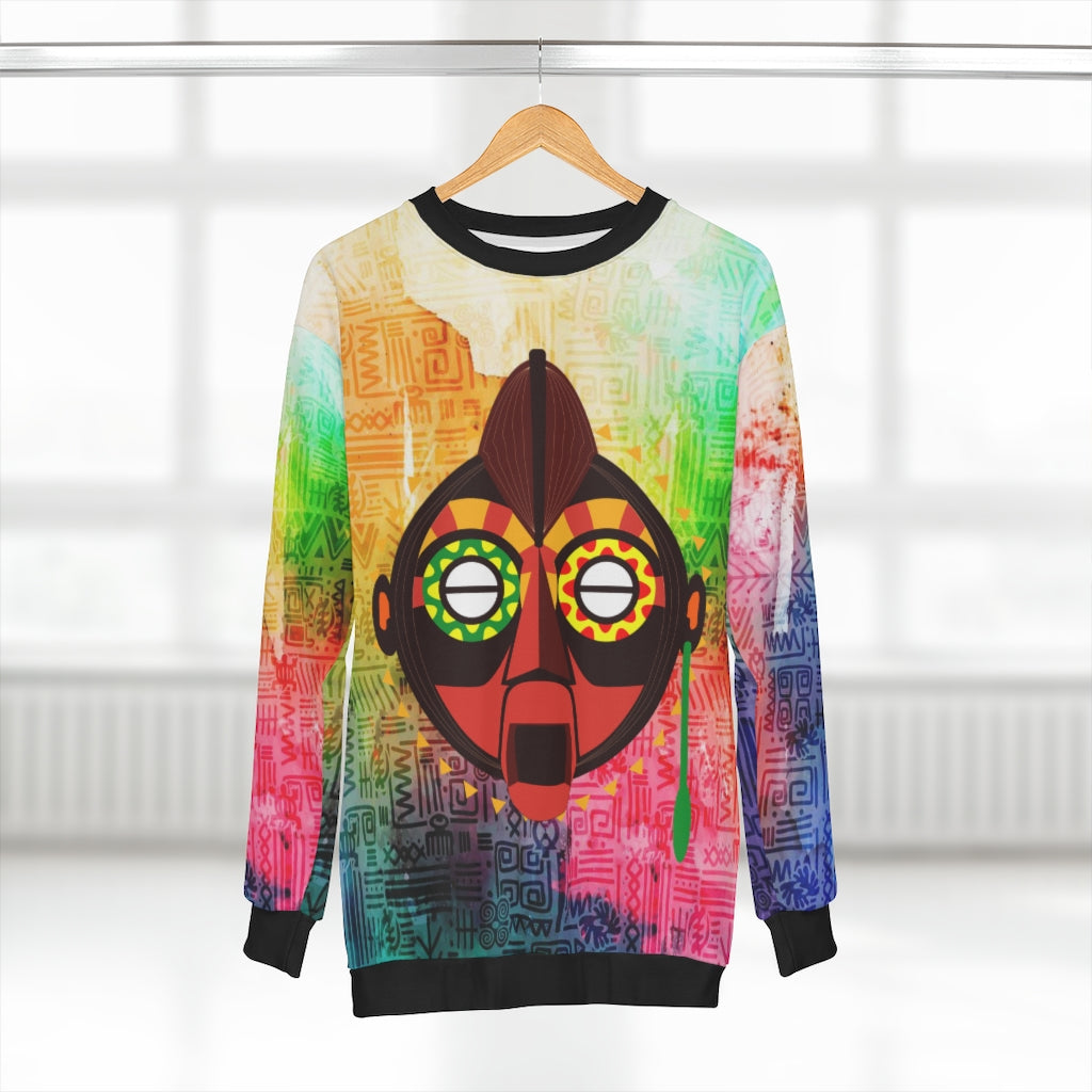 Splash - Adinkra Mask Unisex Sweatshirt