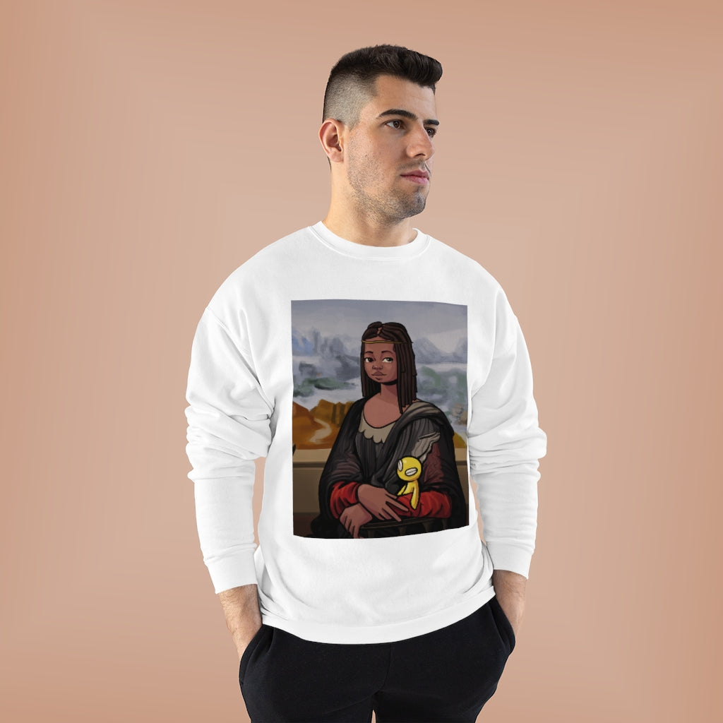 Monalisa Unisex EcoSmart® Crewneck Sweatshirt