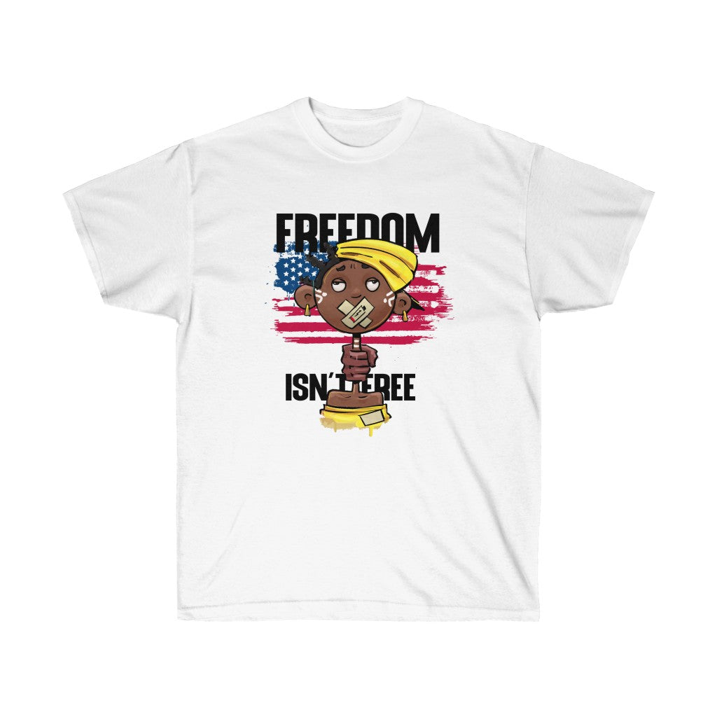 Freedom Is Not Free Graphic Tee, USA Flag Shirt, 4th of July, American TShirt, Independence Day Tee, Patriotic Shirt