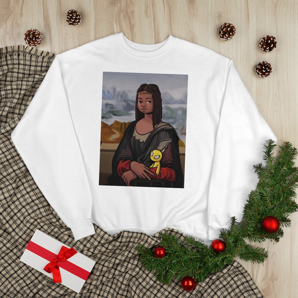 Monalisa Unisex EcoSmart® Crewneck Sweatshirt