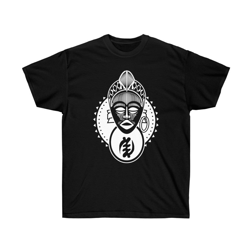 Tribal African Mask Unisex Ultra Cotton Tee